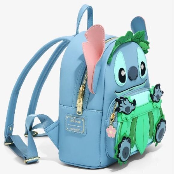 Loungefly Disney Lilo and Stitch Luau Stitch Mini Backpack - Picture 2 of 5